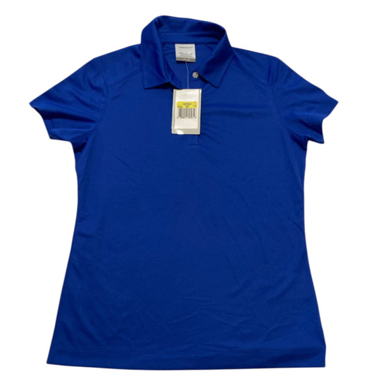Athletic Top Ss By Nike In Blue, Size:S