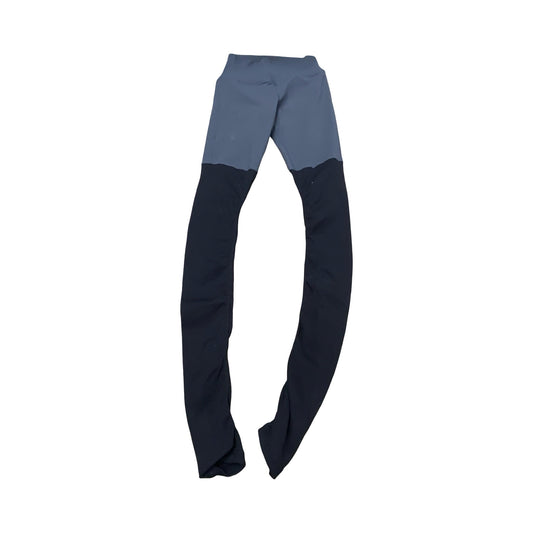 Athletic Leggings By Alo In Black & Grey, Size:Xs