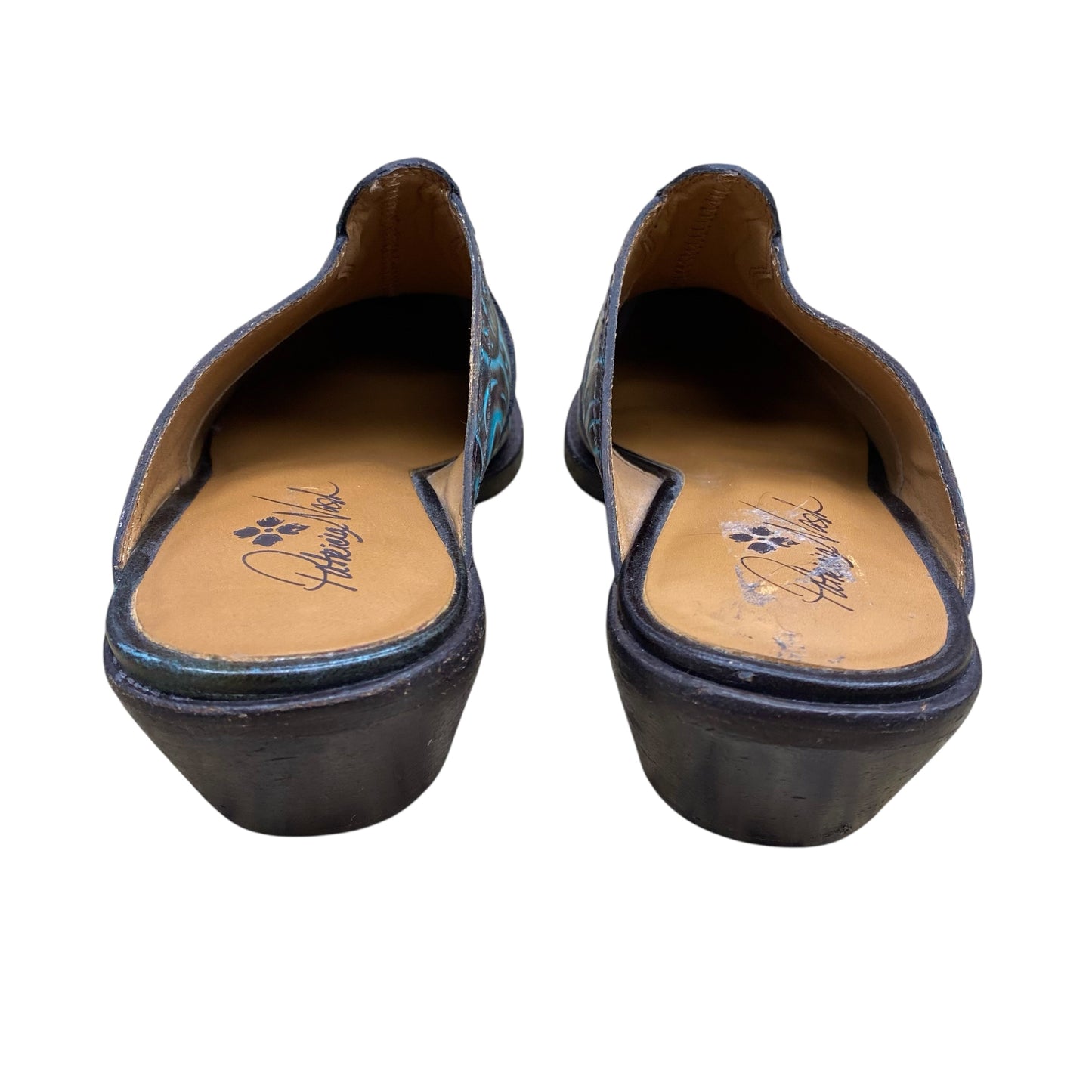 Shoes Designer By Patricia Nash In Blue & Brown, Size:8.5
