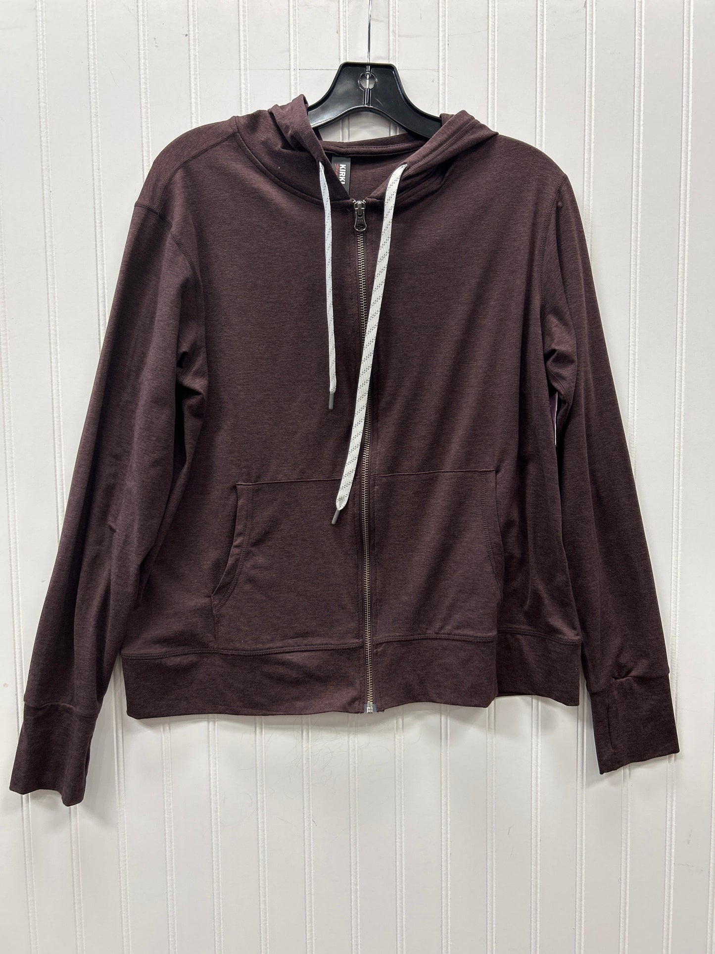 Athletic Jacket By Kirkland In Bronze, Size:M