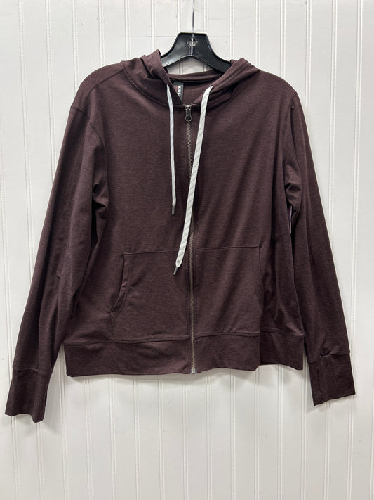 Athletic Jacket By Kirkland In Bronze, Size:M