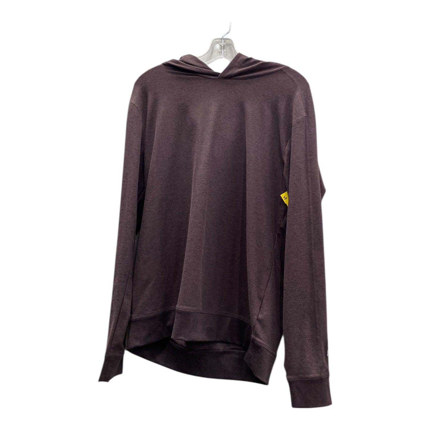 Athletic Top Ls Hoodie By Fabletics In Purple, Size:M