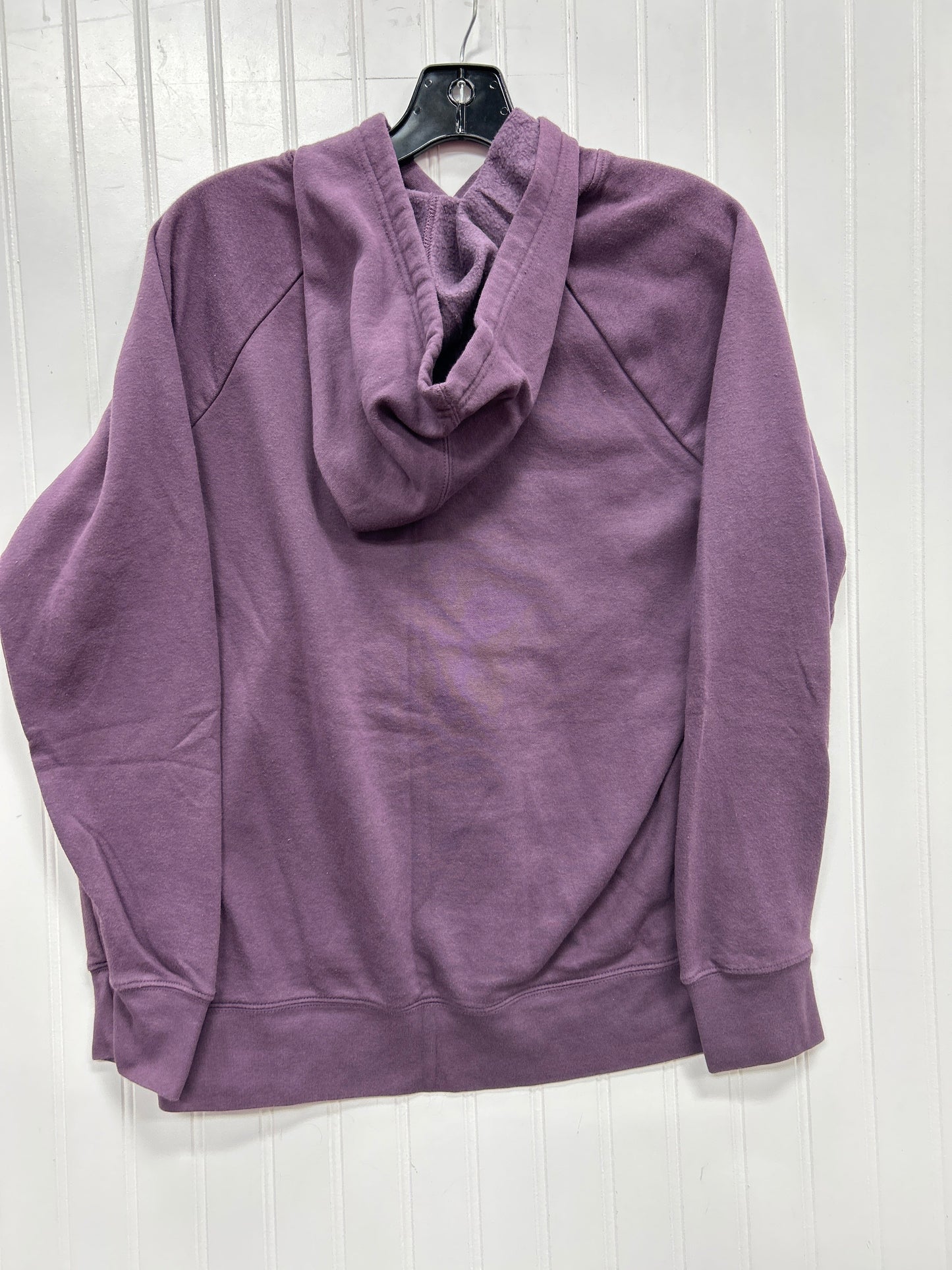 Sweatshirt Hoodie By Under Armour In Purple, Size:M