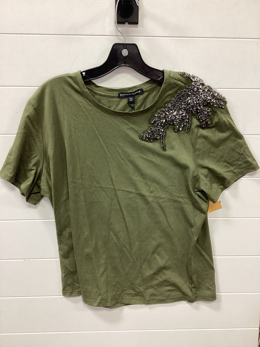 Top Ss By Boston Proper In Green, Size:L
