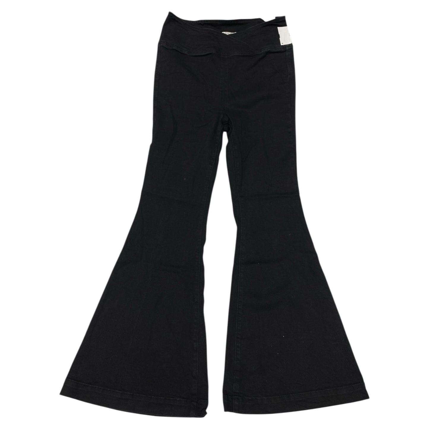 Jeans Flared By We The Free In Black Denim, Size:14