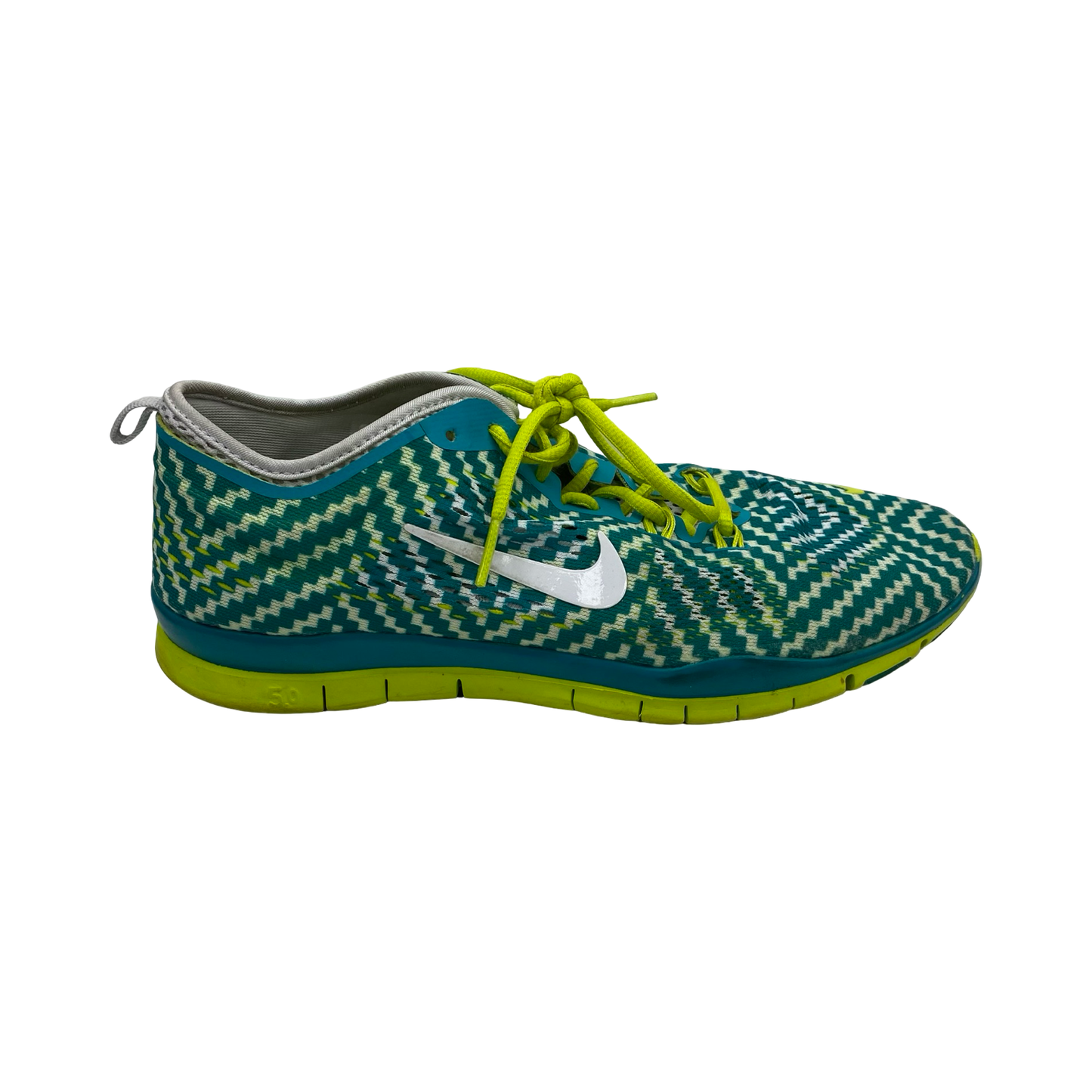 Shoes Athletic By Nike In Green, Size:9.5
