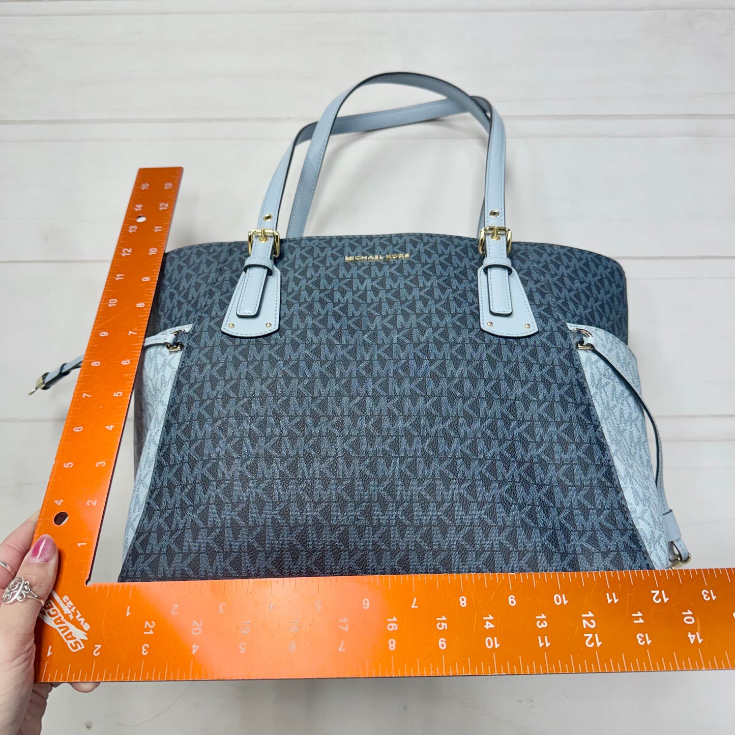 Tote Designer By Michael Kors, Size: Large