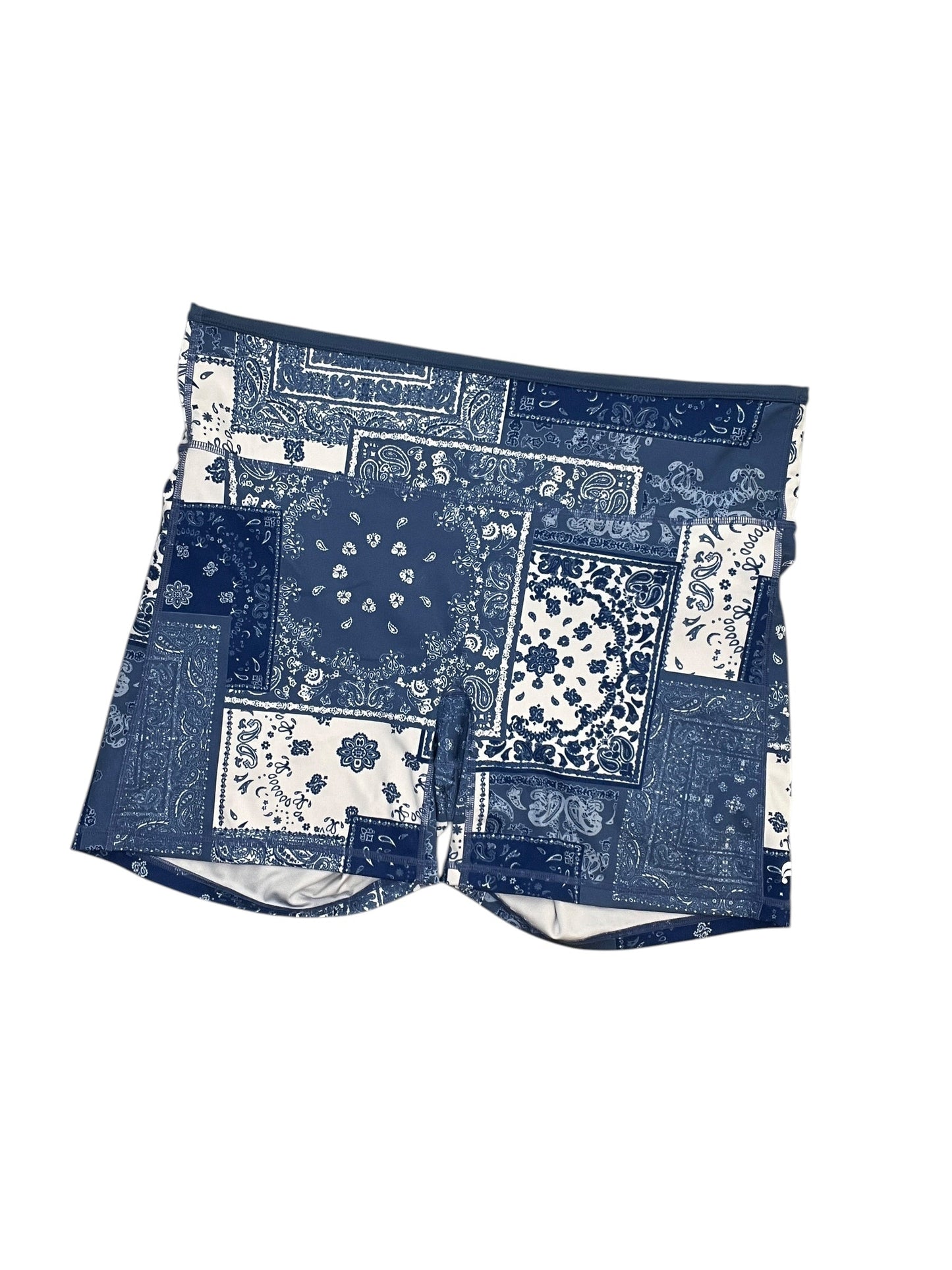 Athletic Shorts By Fabletics In Blue, Size:Xxl