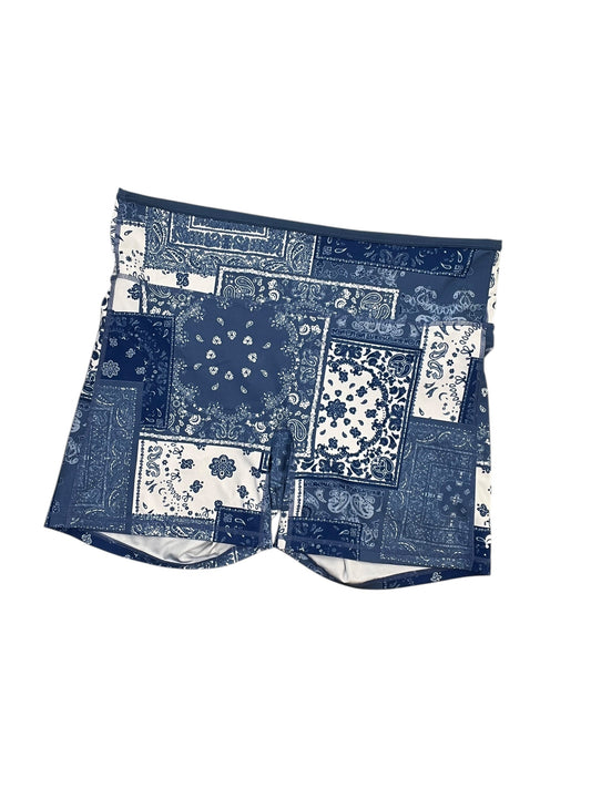 Athletic Shorts By Fabletics In Blue, Size:Xxl