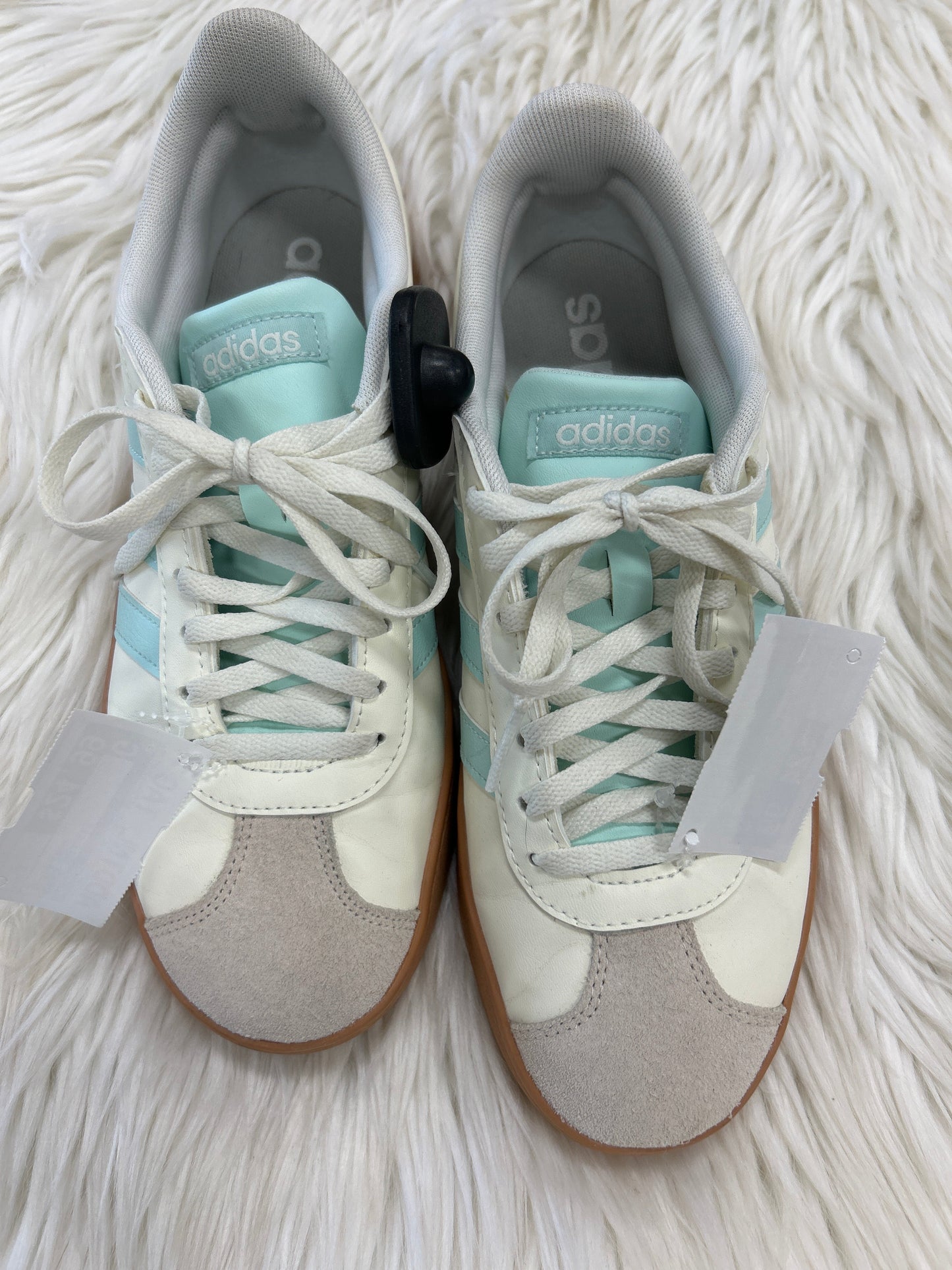 Shoes Sneakers By Adidas In Blue & Cream, Size:8