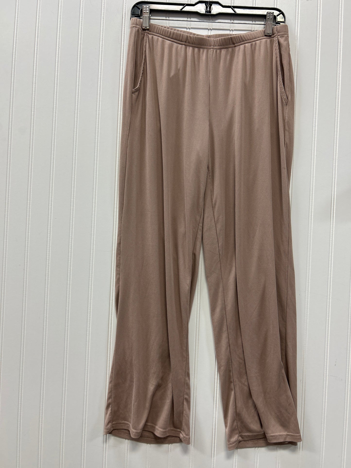 Pants Lounge By Nicole Miller In Taupe, Size:S