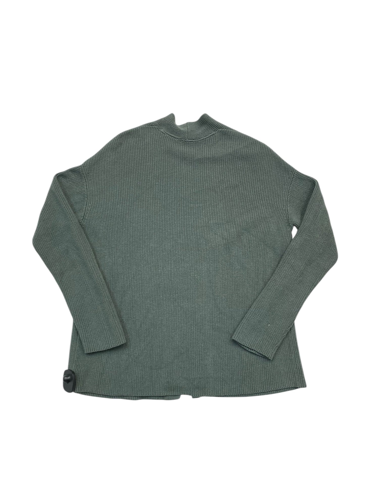 Sweater Cardigan By J. Jill In Green, Size:S