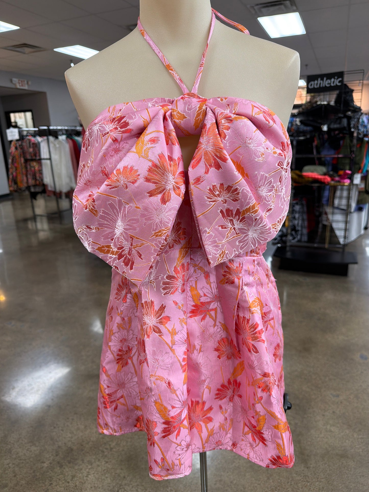 Romper By Buddy Love In Orange & Pink, Size: Medium