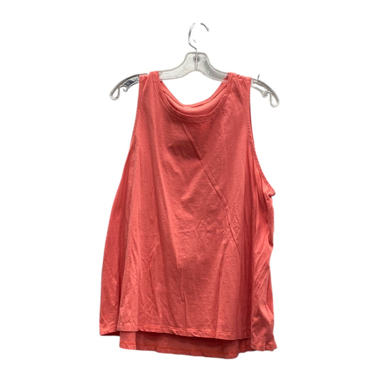 Top Sleeveless Basic By Old Navy In Orange, Size:1X