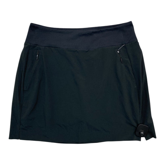 Athletic Skort By Athleta In Black, Size:8