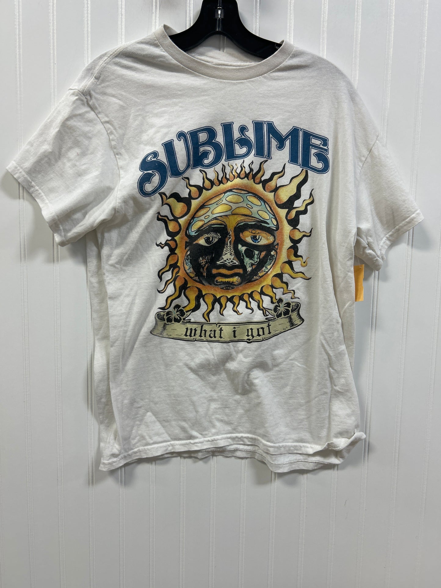 Top Ss By Clothes Mentor In White, Size:M