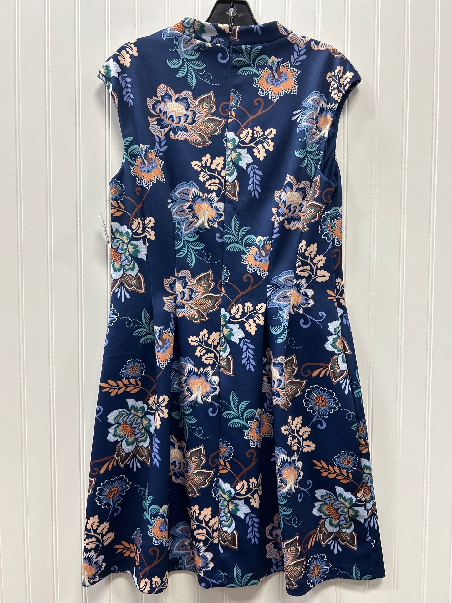 Dress Casual Midi By Vince Camuto In Blue, Size:12
