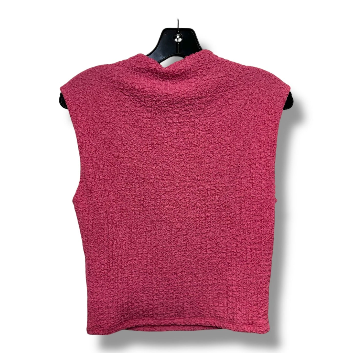 Top Sleeveless By Abercrombie And Fitch In Pink, Size:S