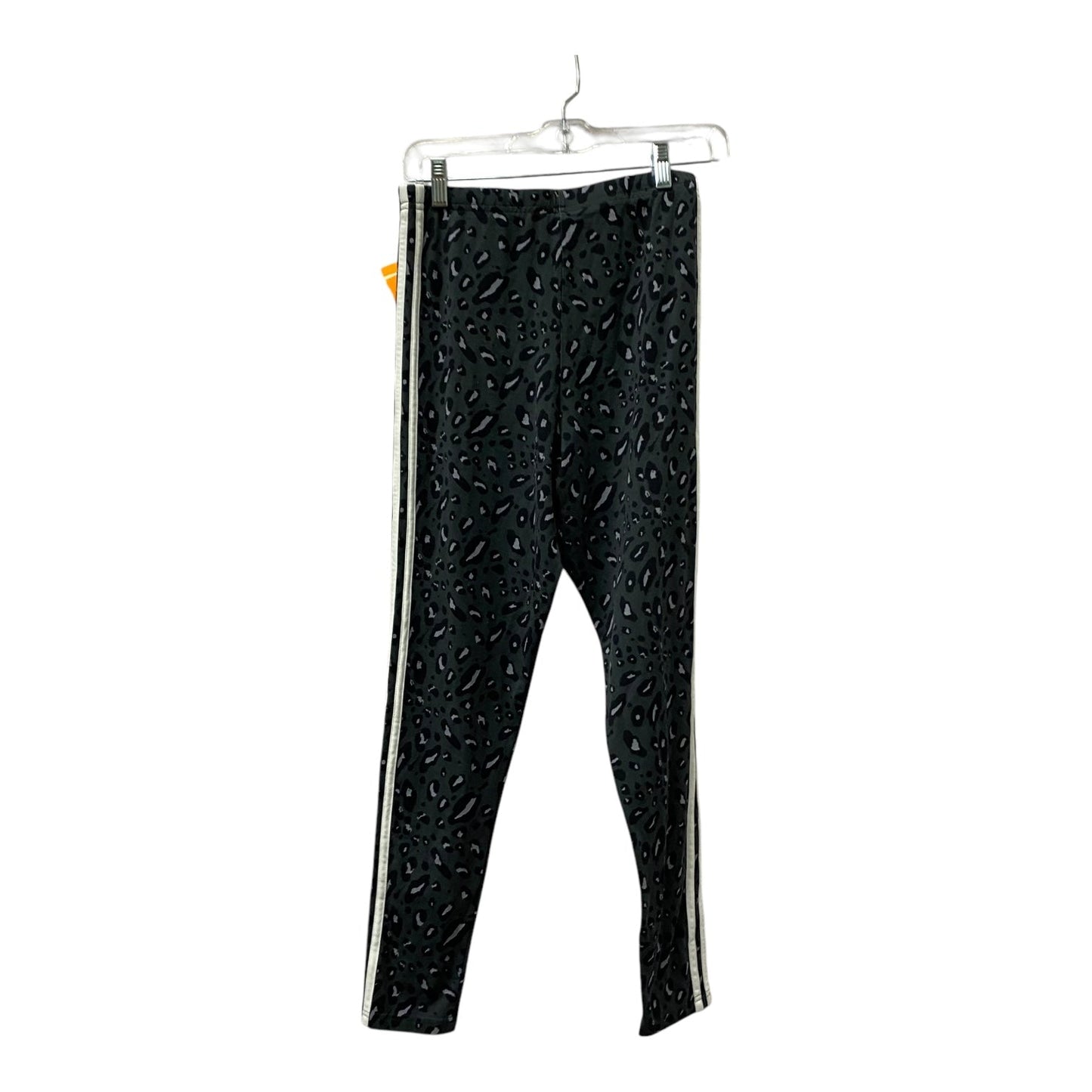 Athletic Leggings By Adidas In Grey, Size:M