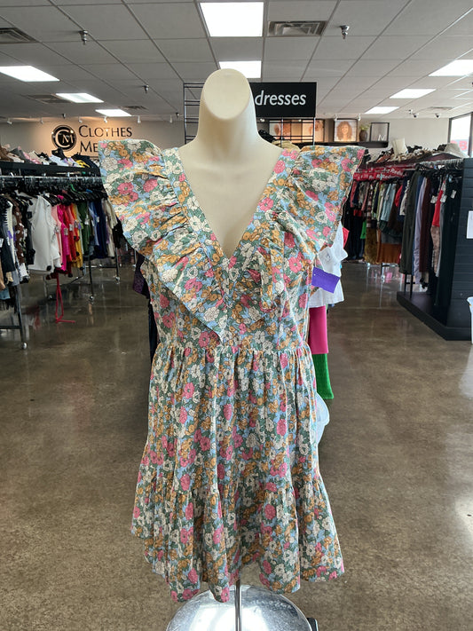Dress Casual Short By Entro In Floral Print, Size:L