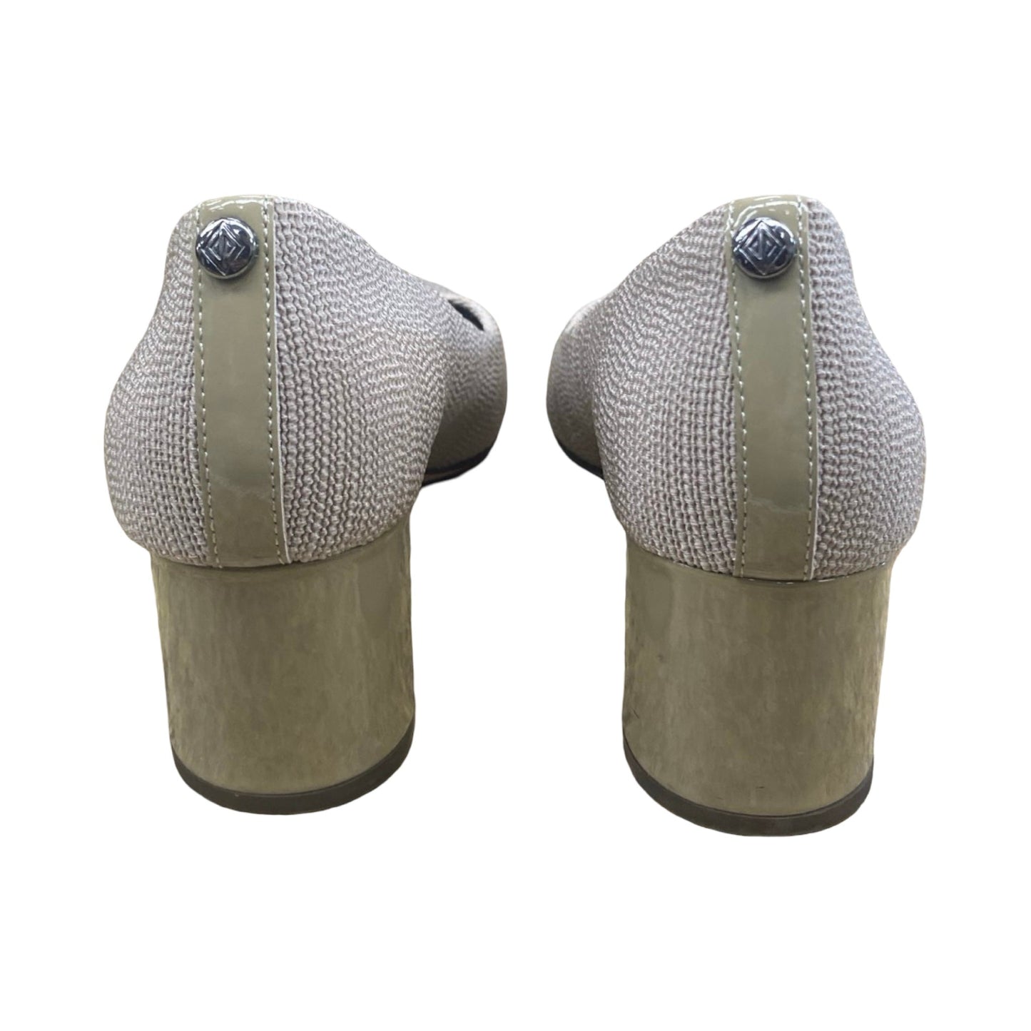 Shoes Heels Block By Donald Pliner In Grey, Size:6