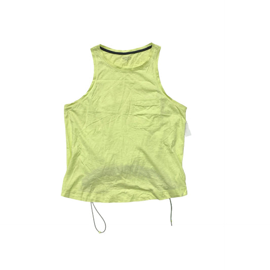 Athletic Tank Top By Athleta In Yellow, Size:M