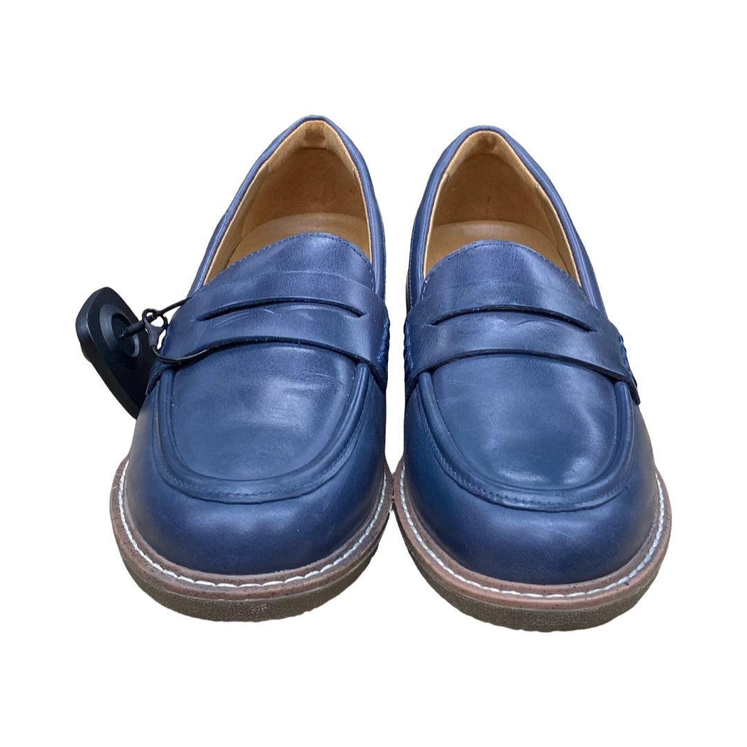 Shoes Flats By Earth In Navy, Size:6.5