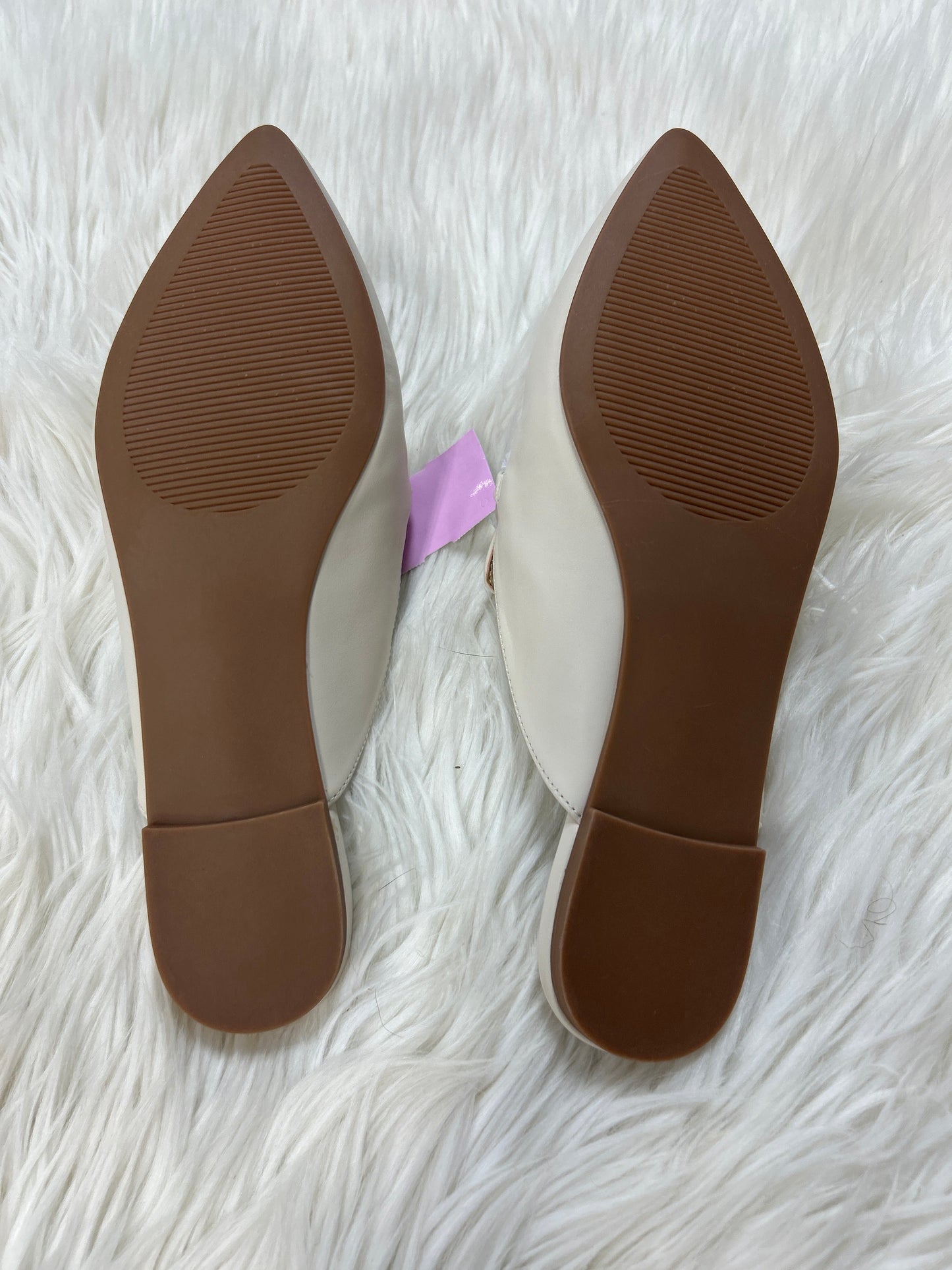 Shoes Flats By Steve Madden In Cream, Size:8