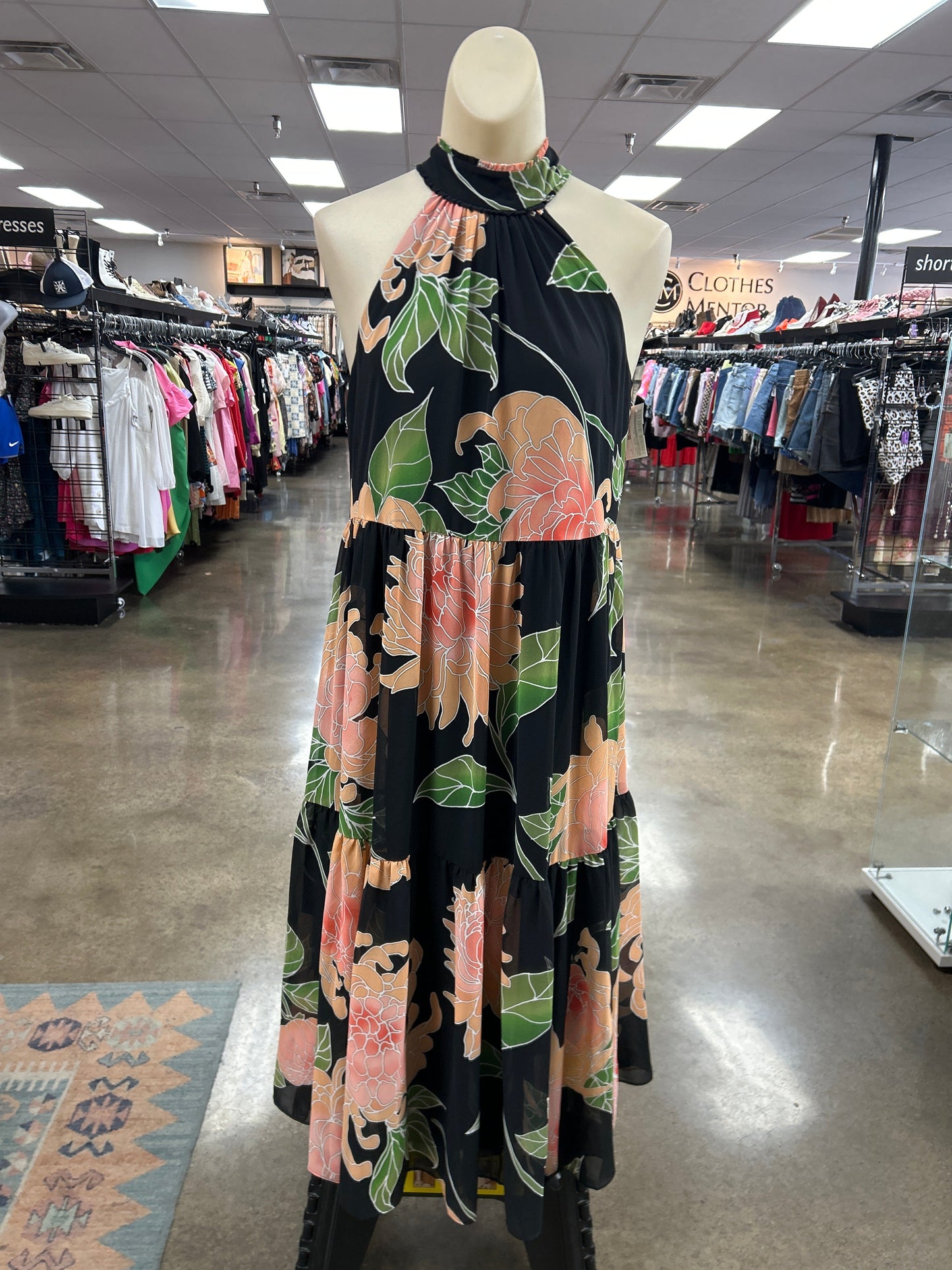 Dress Casual Maxi By Trina Turk In Floral Print, Size:S