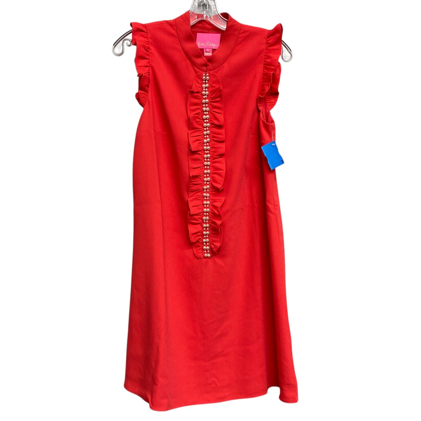 Dress Designer By Lilly Pulitzer In Orange, Size:S