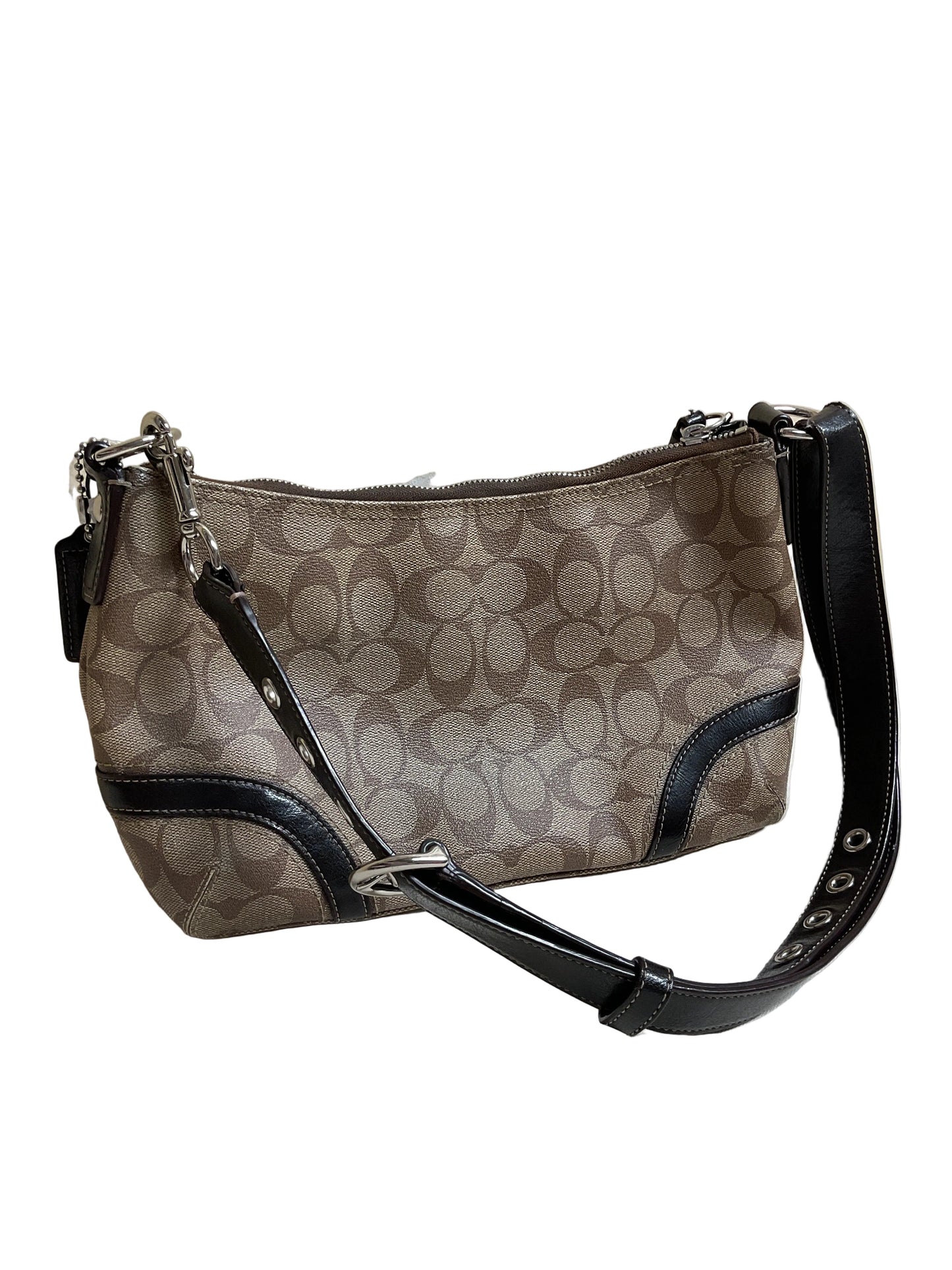 Handbag Designer By Coach In Brown, Size:Medium