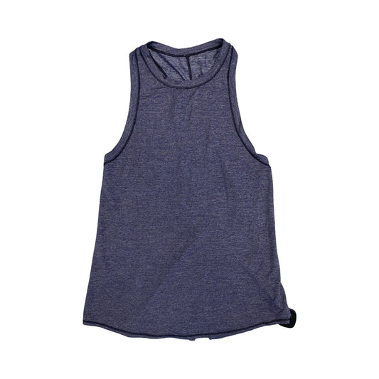 Athletic Tank Top By Lululemon In Navy, Size:4