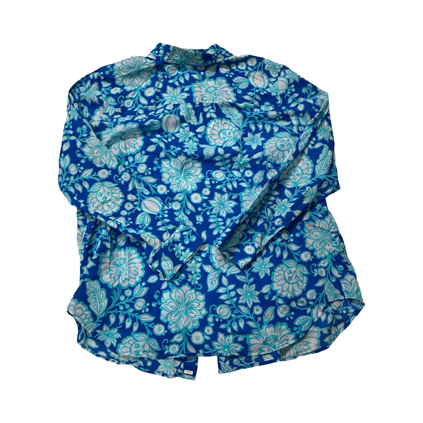 Top Ls By Talbots In Blue, Size:2X