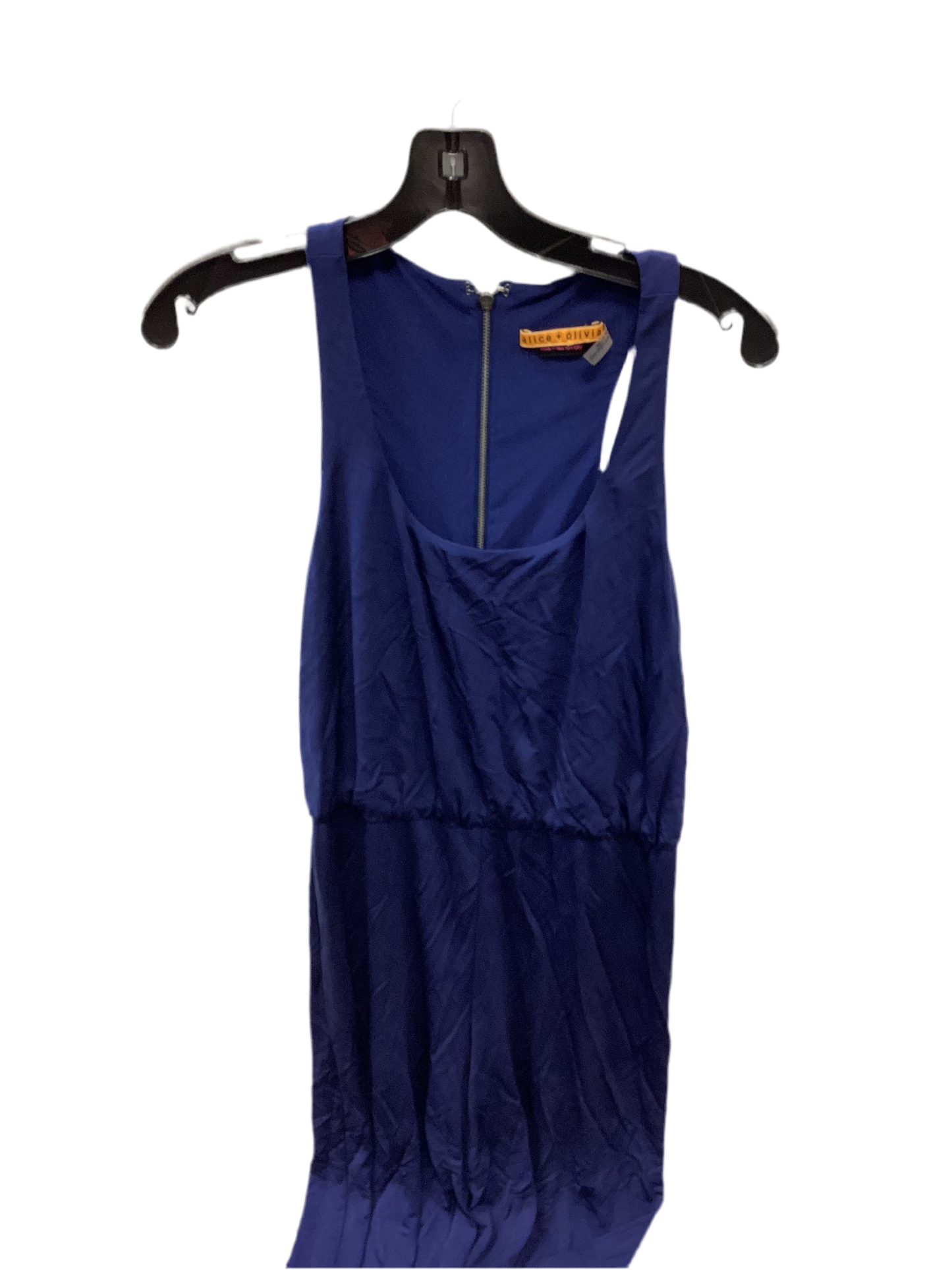 Jumpsuit Designer By Alice + Olivia In Navy, Size:L
