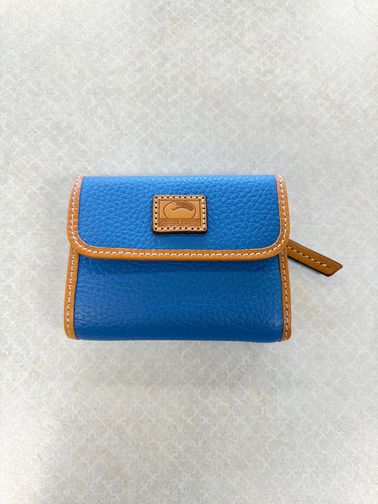Wallet Designer By Dooney And Bourke In Blue, Size:Small