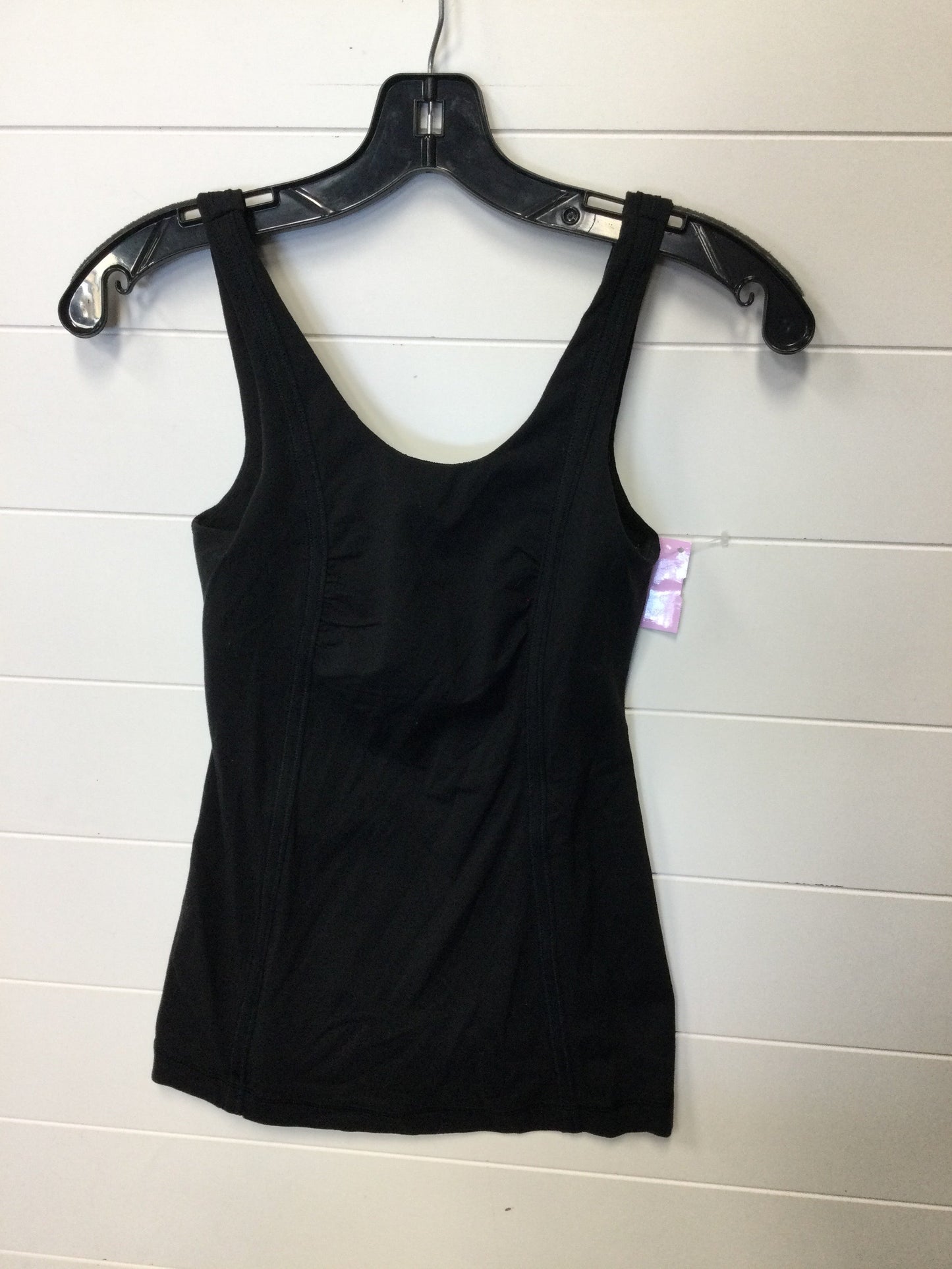 Athletic Tank Top By Lululemon In Black, Size:Xs