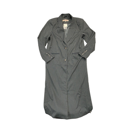Coat Trench Coat By Free People In Striped Pattern, Size:L