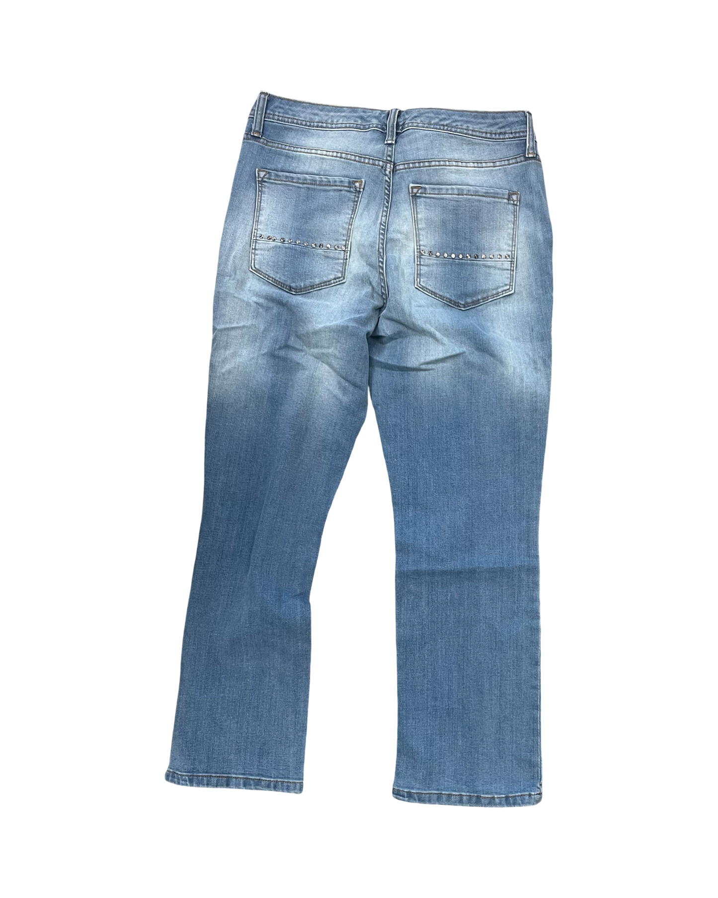 Jeans Straight By Nine West In Blue Denim, Size:6