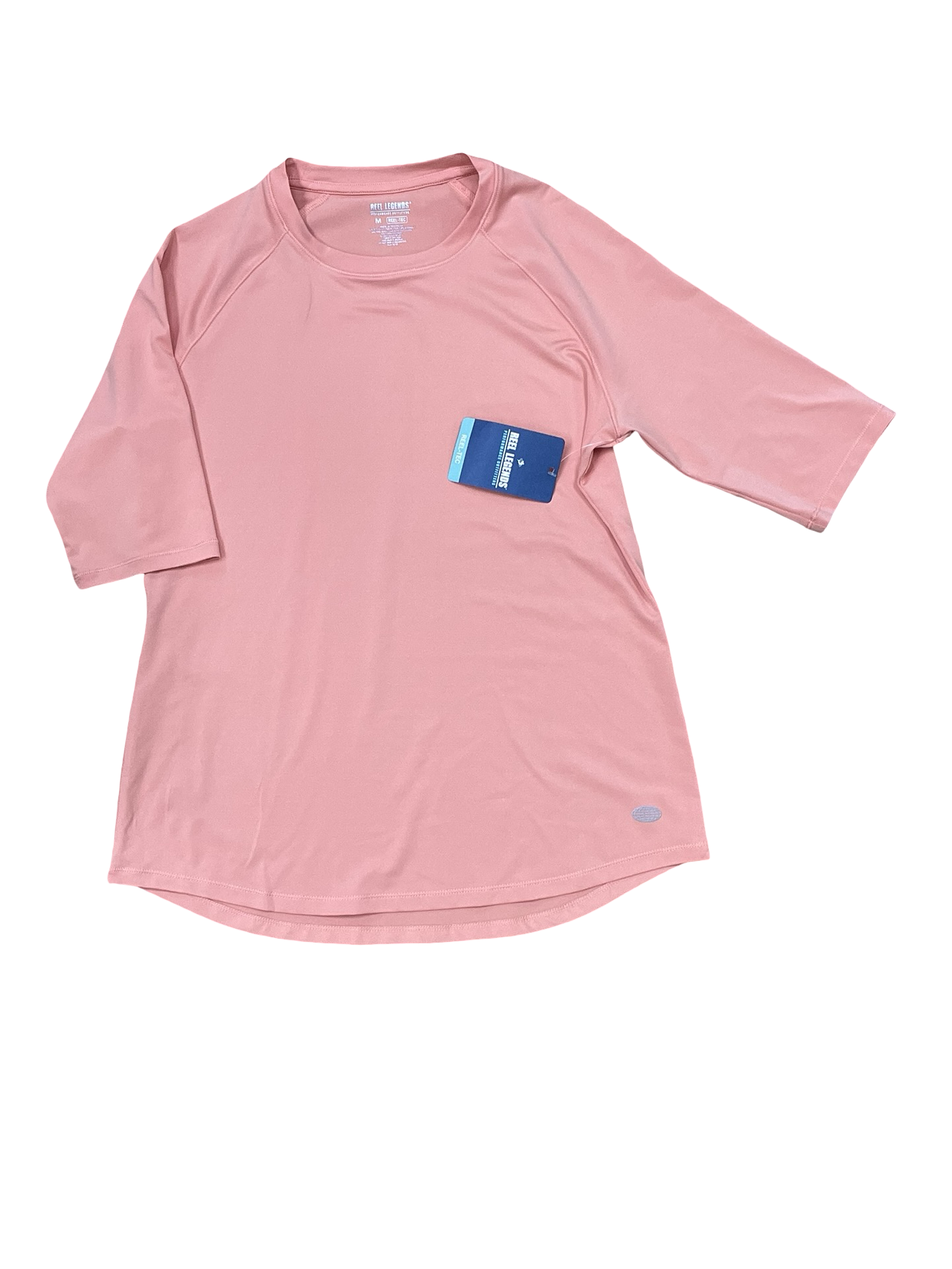 Top Ss Basic By Reel Legends In Coral, Size:M