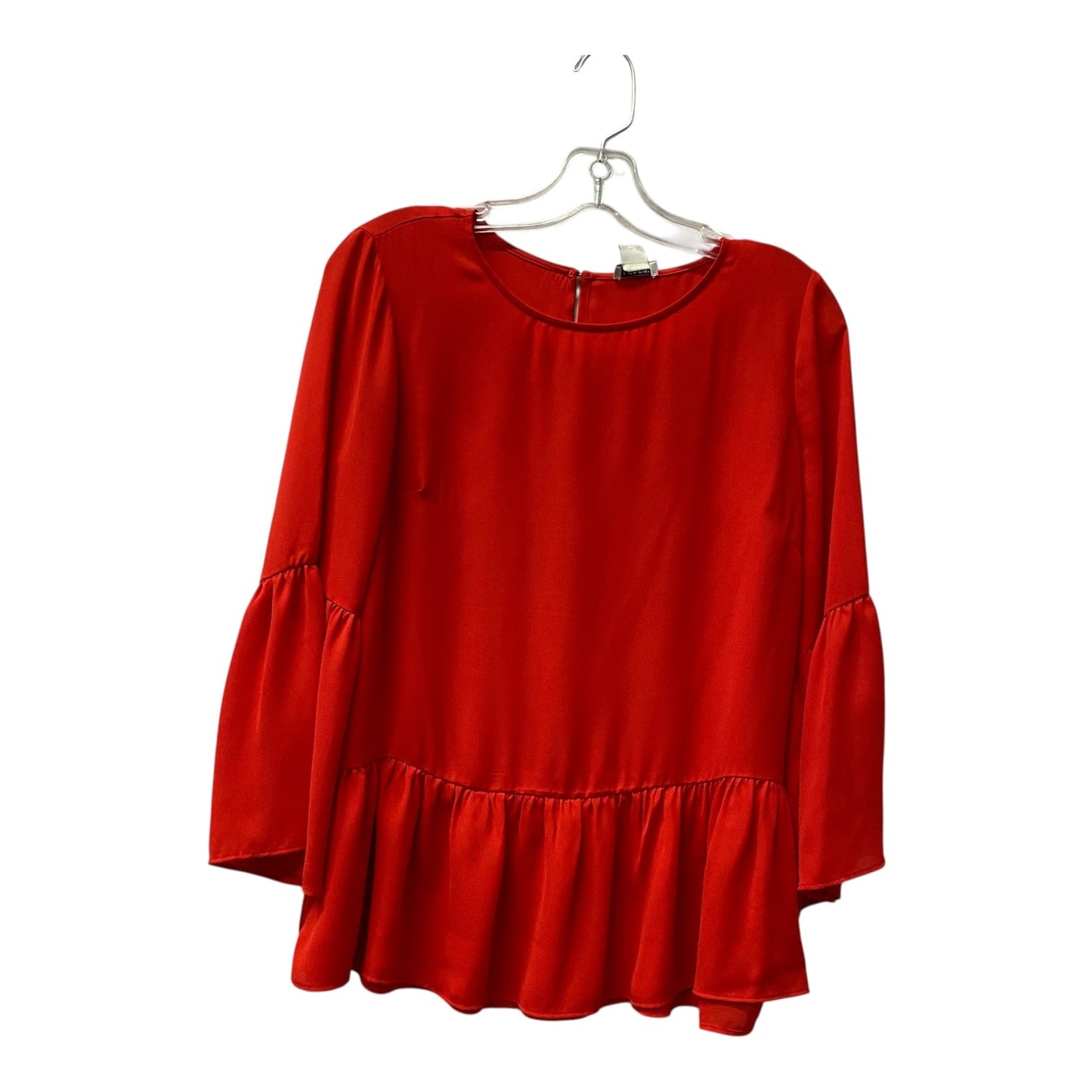 Top 3/4 Sleeve By J. Crew In Red, Size:Xs