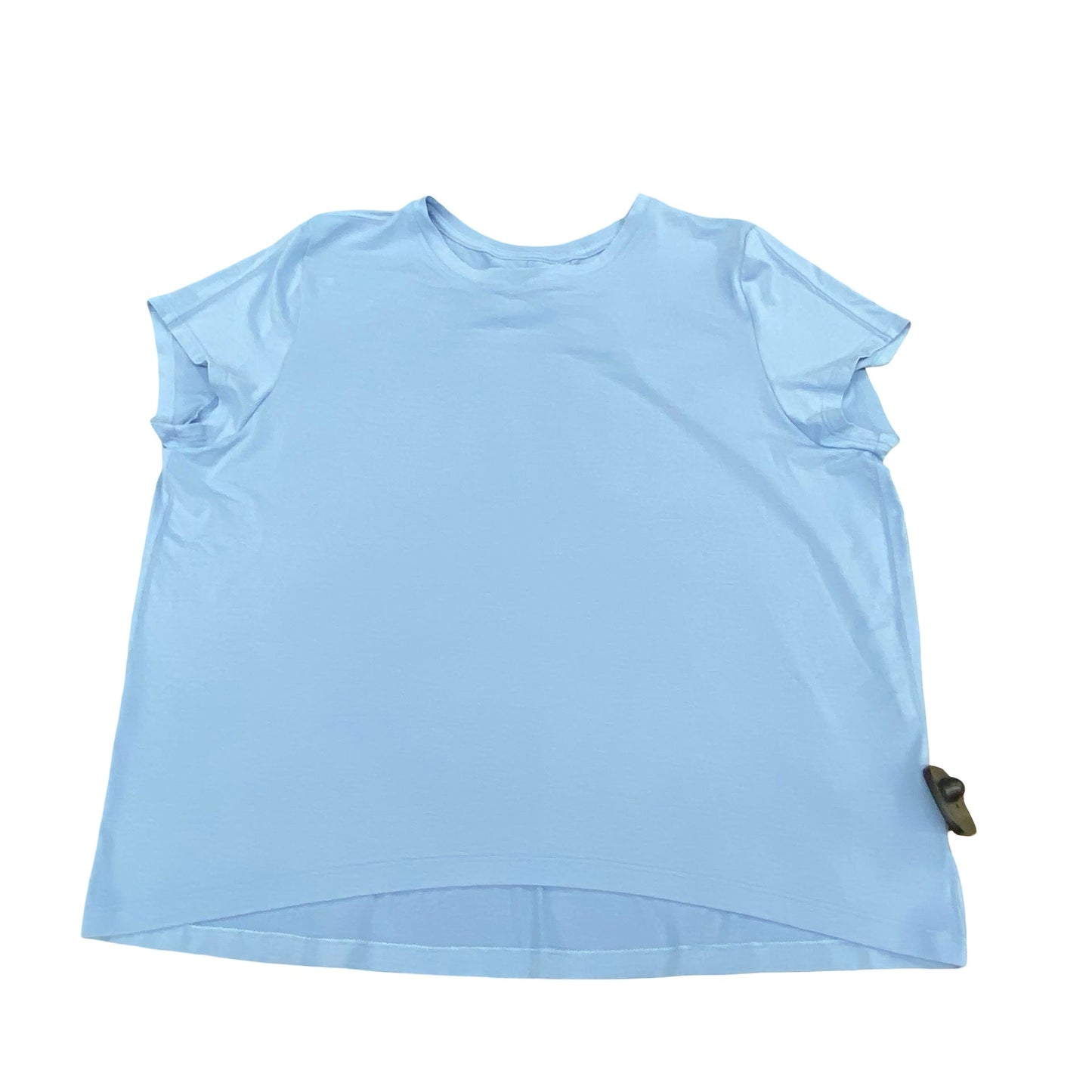 Athletic Top Ss By Athleta In Blue, Size:S