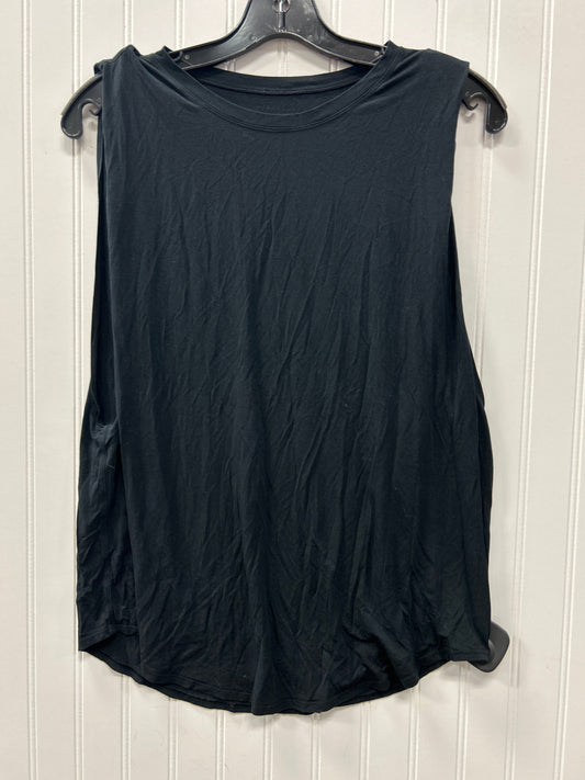 Athletic Tank Top By Lululemon In Black, Size:10