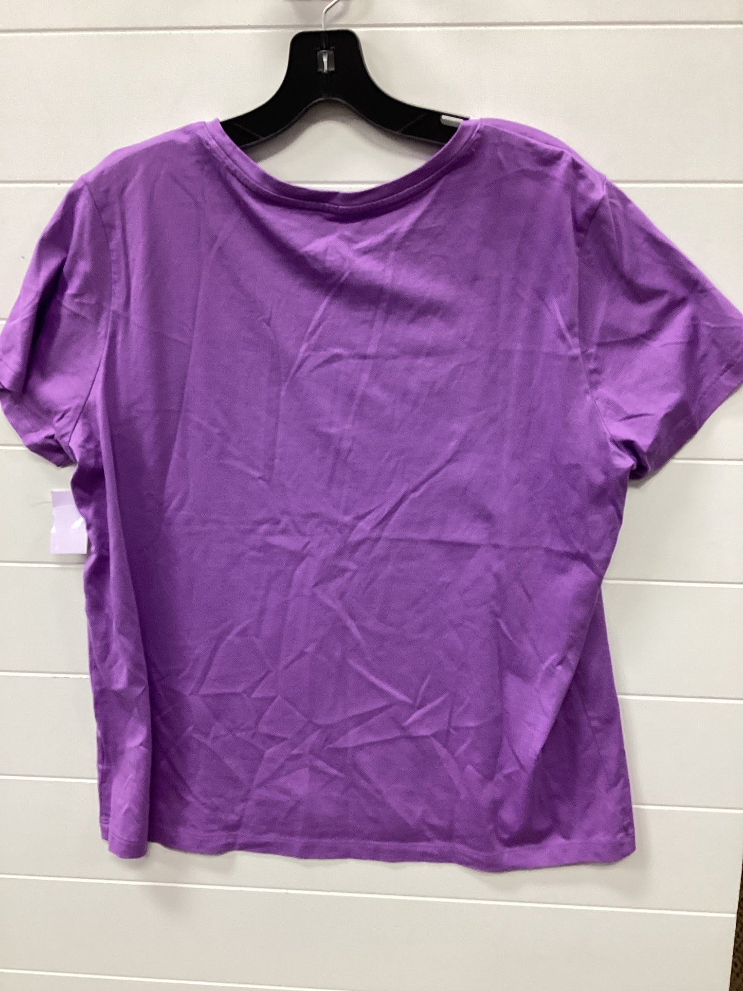 Top Ss By Lands End In Purple, Size:L