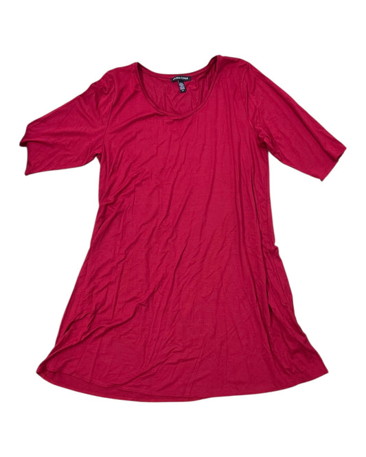 Dress Casual Midi By Eileen Fisher In Red, Size:S