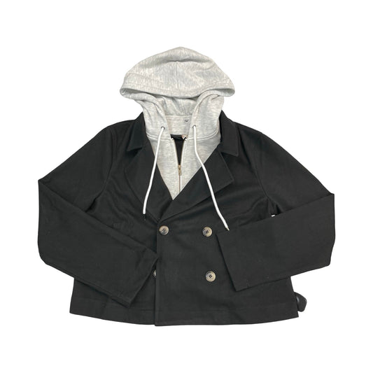 Blazer By Hem & Thread In Black & Grey, Size:L