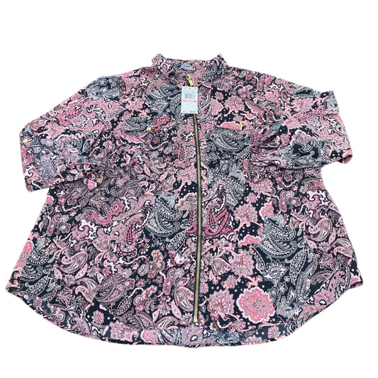 Top Ls By Michael By Michael Kors In Multi, Size:2X