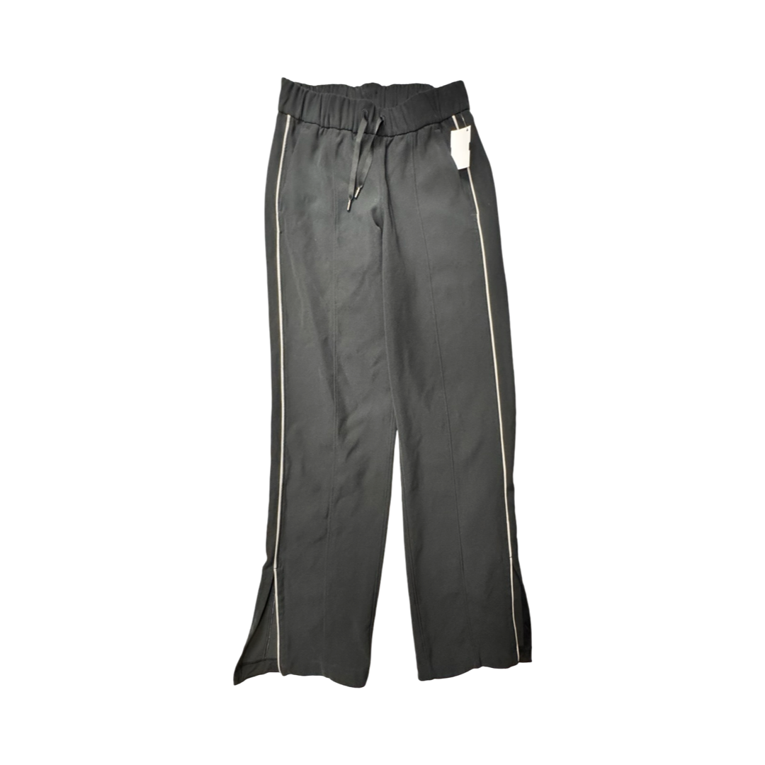 Athletic Pants By Lululemon In Black & White, Size:6