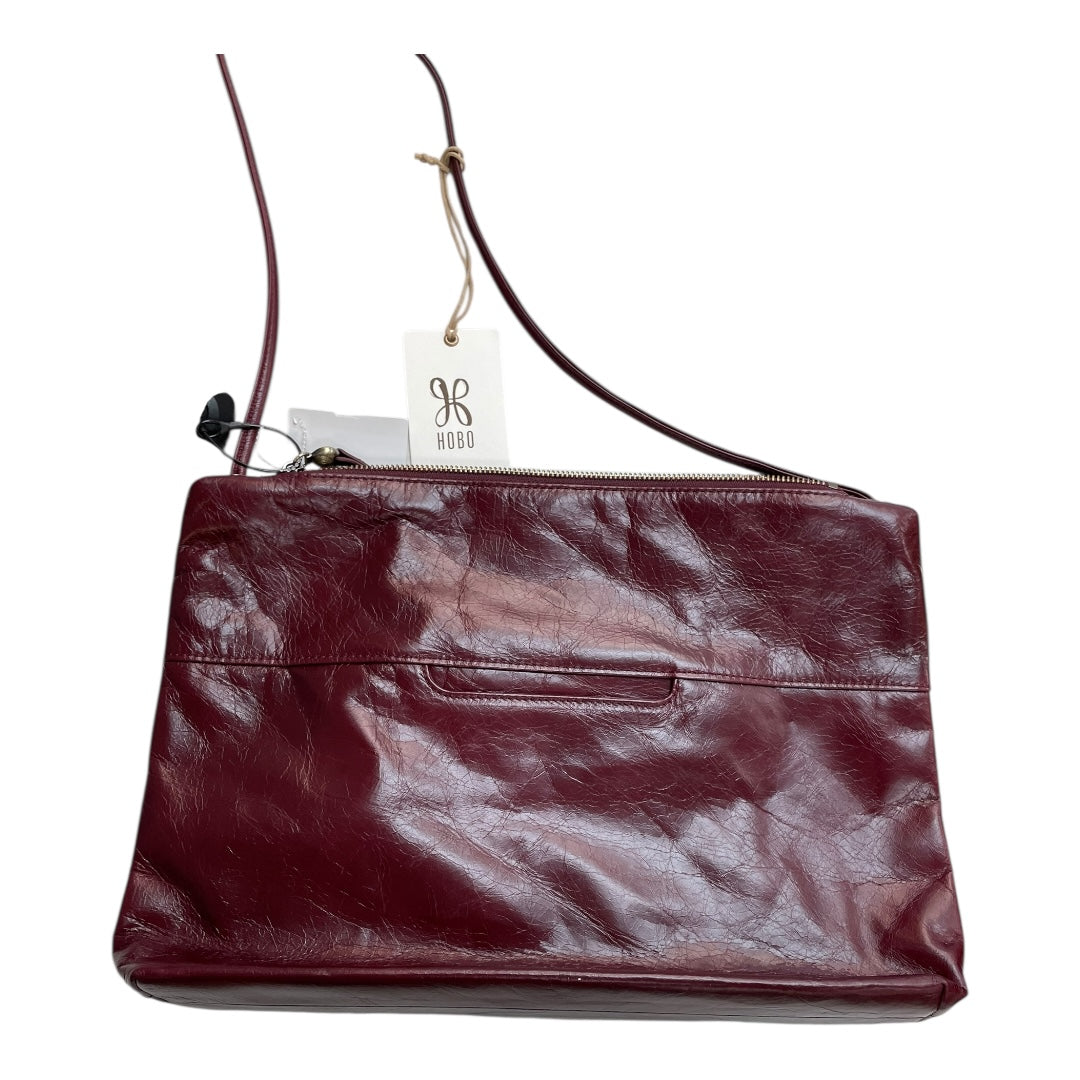 Handbag Leather By Hobo Intl In Maroon, Size:Large
