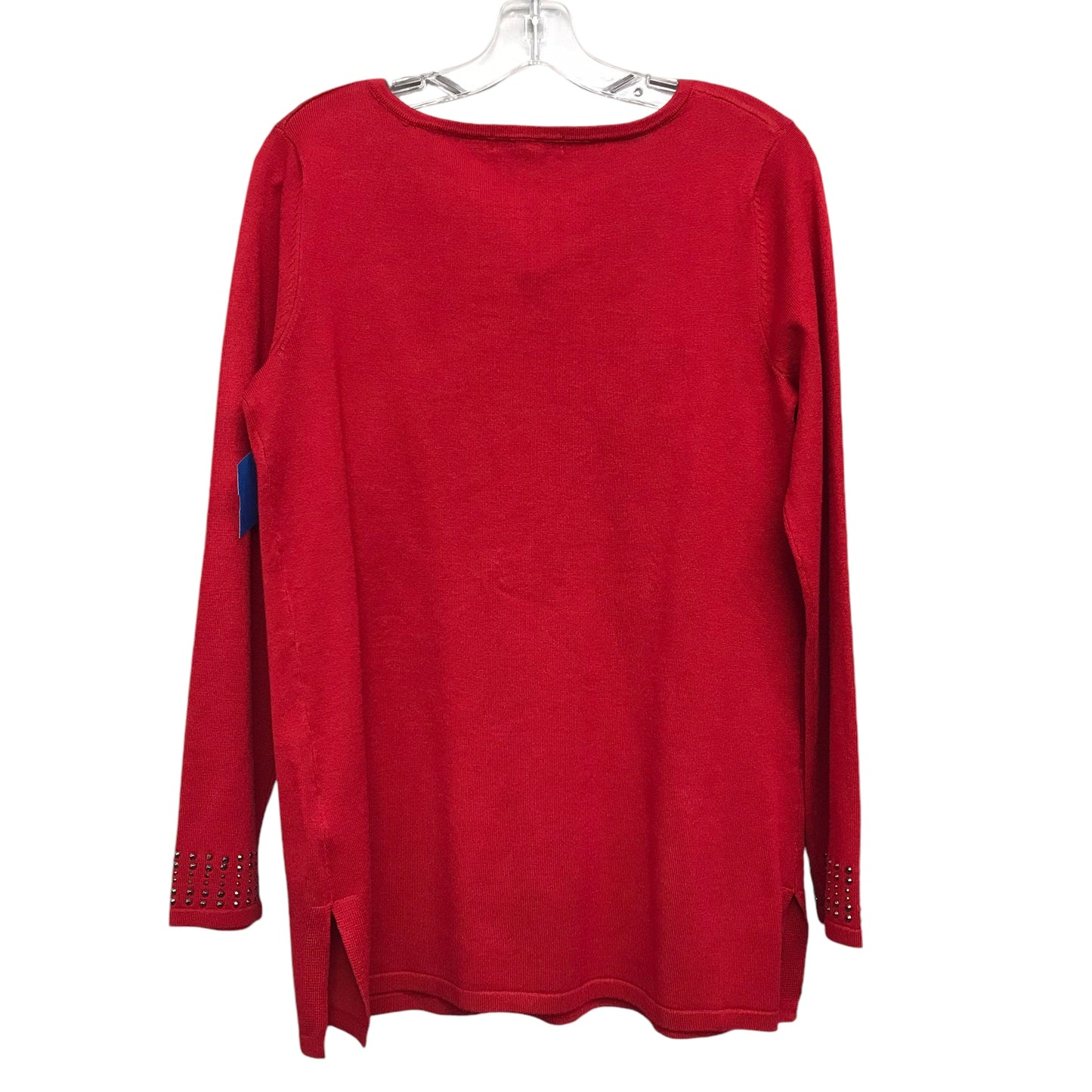 Sweater By Cable And Gauge In Red, Size:M