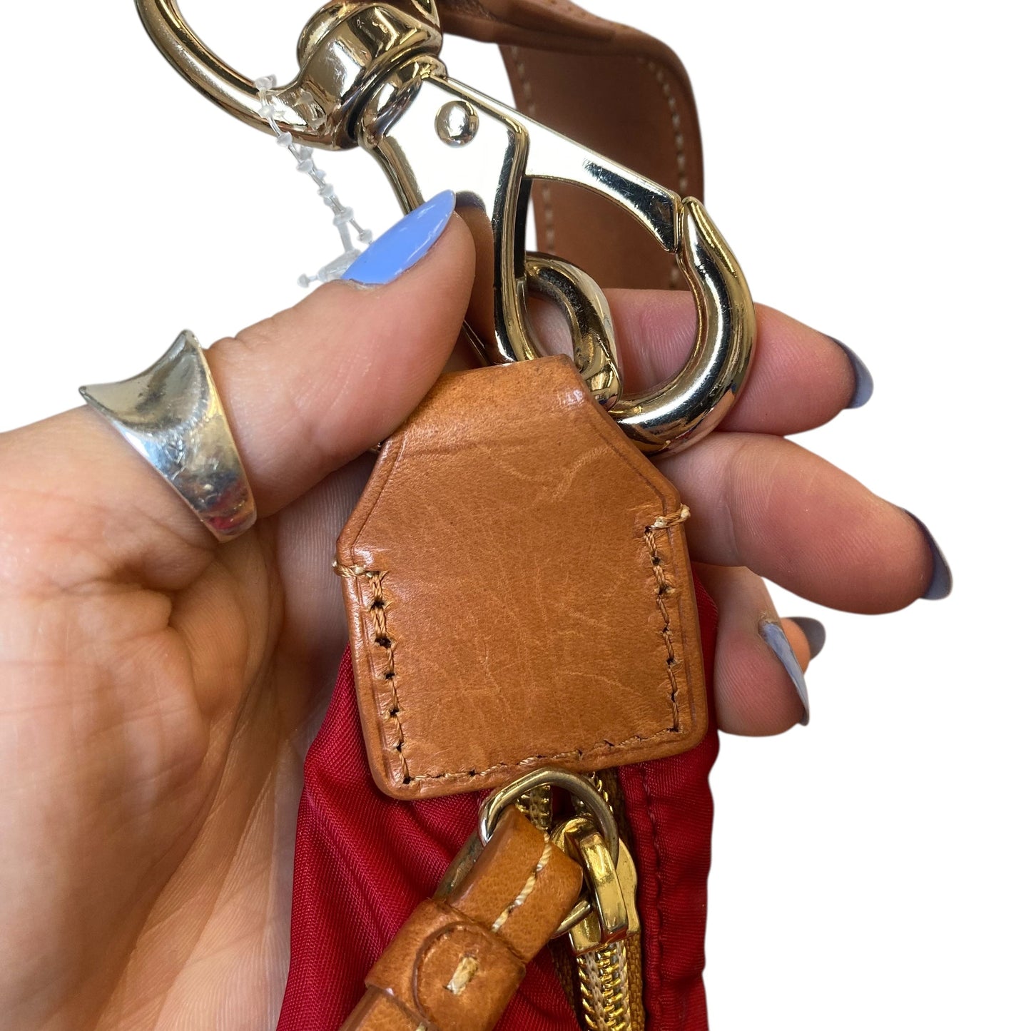 Handbag Designer By Dooney And Bourke In Red, Size:Large